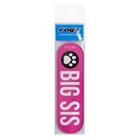 Rogz Personalised Pre-Made Big Sis Dog Badge Easy-to-Fit Large image