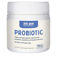 Big Dog Probiotic High Strength Dietary Supplement Powder for Dogs 150g image