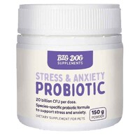 Big Dog Stress & Anxiety Probiotic Dietary Supplement Powder for Dogs 150g image