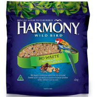 Harmony No Waste Seed Mix Wild Bird Food 1kg Ctn x 3  image