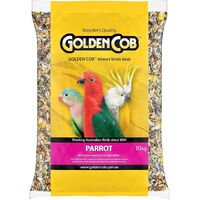 Golden Cob Parrot Seed Mix with Vitamins & Iodine Bird Feed 10kg image