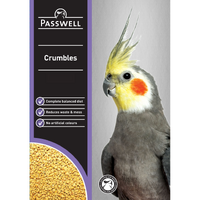 Passwell Crumbles Complete Balanced Diet for Small Parrots & Cockatiels 5kg image