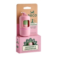 Beco Poop Bag Starter Pack Dispenser with Lavander & Cedarwood Poop Bags 60pk image