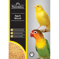 Passwell Egg & Biscuit Bird Food for Canaries Finches & Parrots 20kg image
