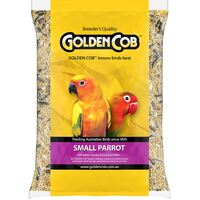 Golden Cob Small Parrot Seed Mix with Vitamins & Iodine Bird Feed 10kg image