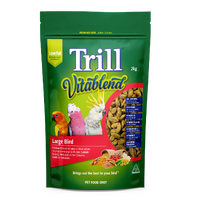 Trill Vitablend Pellets for Large Birds - Sun Conures Galahs & Cockatoos 2kg image