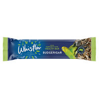 Whistler Budgerigar Health Bar Bird Treat Fruit Vegetable & Herb 12 x 85g image
