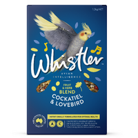 Whistler Cockatiel & Lovebird Seed Blend Bird Food Fruit & Herb 1.2kg image