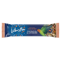 Whistler Cockatiel & Lovebird Health Bar Bird Treat Fruit & Spice 12 x 75g image