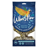 Whistler Medium & Large Parrot Percher Bird Treat Sunflowr & Tropical Fruit 975g image