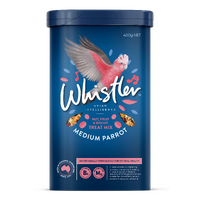 Whistler Medium Parrot Treat Mix Bird Food Nut Fruit & Biscuit 8 x 450g image