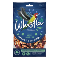 Whistler Parrot & Wildbird Hang Pod Bird Food Peanut & Berry 8 x 320g image