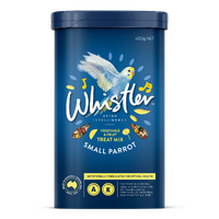 Whistler Small Parrot Treat Mix Bird Food Vegetable & Fruit 8 x 450g image