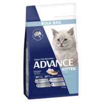 Advance Kitten Plus Growth Dry Cat Food Chicken w/ Rice Bulk Bag 20kg image
