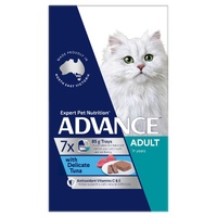 Advance Adult 1+ Years Wet Cat Food with Delicate Tuna 7 x 85g image