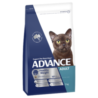 Advance Adult Light Dry Cat Food Chicken w/ Rice 2kg image