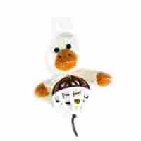 Petface Precious Paws Duckling Interactive Play Plush Kitten Toy image