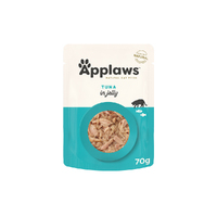 Applaws Natural Cat Food Tuna In Jelly Pouch 70g 16 Pack  image