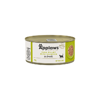 Applaws Wet Cat Food Tuna Fillet w/ Seaweed 24 x 70g image