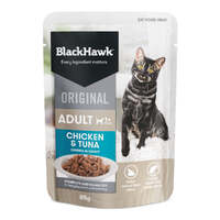 Black Hawk Adult 1+ Wet Cat Food Chicken & Tuna Chunks in Gravy 12 x 85g image