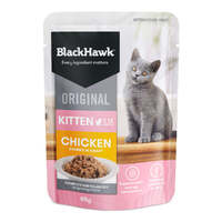 Black Hawk Kitten Up to 12 Months Wet Cat Food Original Chicken in Gravy 12x85g image