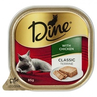 Dine Daily Classic Chicken Classic Terrine Cat Food 7 x 85g image