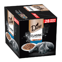 Dine Classic Collection Multi Pack Wet Cat Food Saucy Morsels & Tuna 85g x 28 image