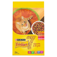 Friskies Adult 7+ Favourites Dry Cat Food 10kg image