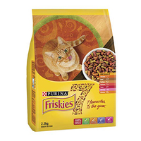 Friskies Adult 7+ Favourites Dry Cat Food 2.5kg image