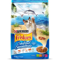 Friskies Seafood Sensations Cat Dry Food 2.5kg  image