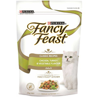 Fancy Feast Dry Chicken Turkey & Vegetable Cat Food 450g x 4  image