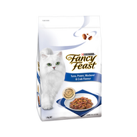 Fancy Feast Dry Cat Food Tuna Prawn Mackerel & Crab 1.4kg image