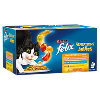 Felix Sensations Jellies Favourite Menu Wet Cat Food 36 x 85g image