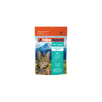 Feline Natural All LIfe Stages NZ Hoki & Beef Feast Wet Cat Food 12 x 85g image