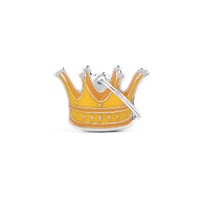 My Family Charm Crown Personalised ID Tag Dog & Cat Collar Accessory image