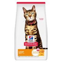 Hills Adult 1+ Light Dry Cat Food Chicken 7.26kg image