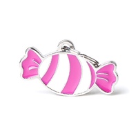 My Family Food Collection Candy ID Tag Pet Dog & Cat Collar Accessory image