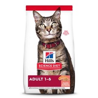Hills Adult 1-6 Dry Cat Food Salmon & Brown Rice Recipe 2.94kg image