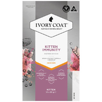 Ivory Coat Inspired by Raw Kitten Immunity Cat Food Chicken 12 x 85g image