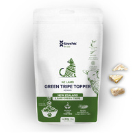 Korure Pets Pure NZ Lamb Green Tripe Topper Natural Cat Treats 40g image