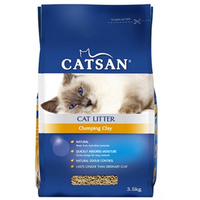 Catsan Clumping Clay Ultra Natural Cat Litter 3.5kg image