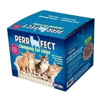 Perrfect Clumping Cat Litter Quick Absorption Dust Free Rose Scented 8kg image
