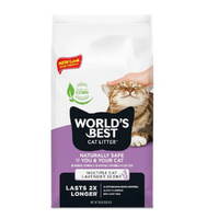 Worlds Best Cat Litter Multiple Cat Odor Control Lavender 6.8kg image