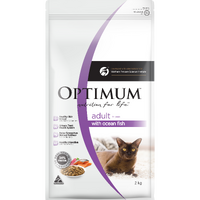 Optimum Adult 1+ Grain Free Dry Cat Food Ocean Fish 2kg image