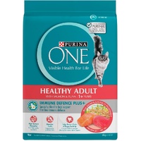 Purina One Healthy Adult 1+ Dry Cat Food with Salmon & Tuna 6kg image