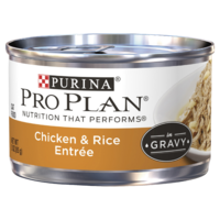 Pro Plan Adult Wet Cat Food Chicken & Rice Entrée in Gravy 24 x 85g image