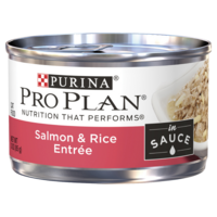 Pro Plan Savor Adult Wet Cat Food Salmon & Rice Entrée 24 x 85g image