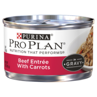 Pro Plan Savor Adult Wet Cat Food Beef Entrée w/ Carrots 24 x 85g image