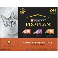 Pro Plan Adult Complete Essentials Poultry Favorites Variety Pack 24 x 85g image