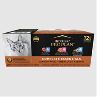 Pro Plan Adult Complete Essentials Seafood Favorites Variety Wet Cat Food image